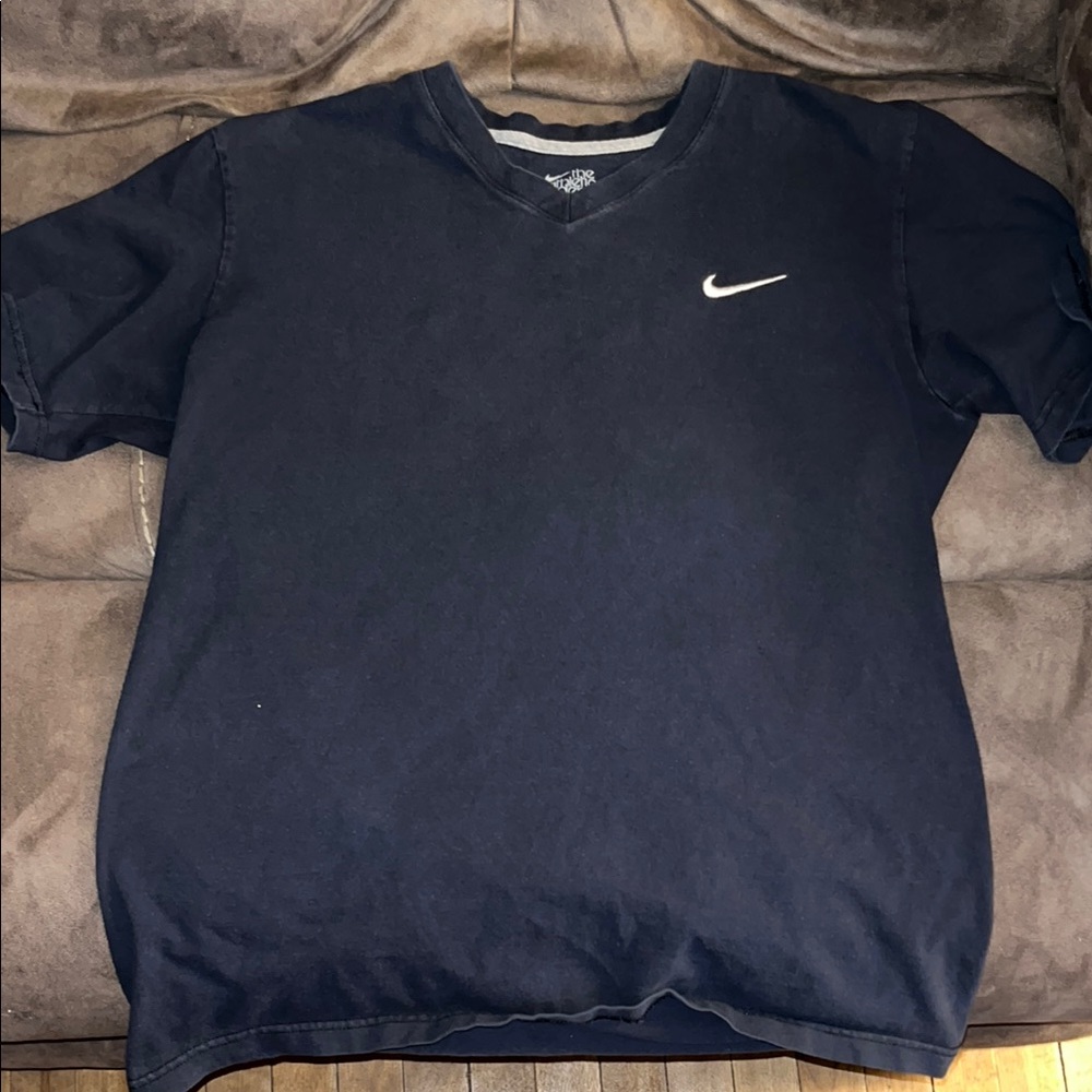 Nike Black V-Neck T-Shirt